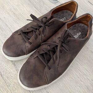 Olukai Mens Lae'ahi Li 'Ili 10455-6363 Dark Brown Low Shoes Sneaker Size 11